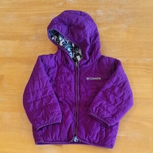 Columbia Vibrant Purple Reversible Jacket